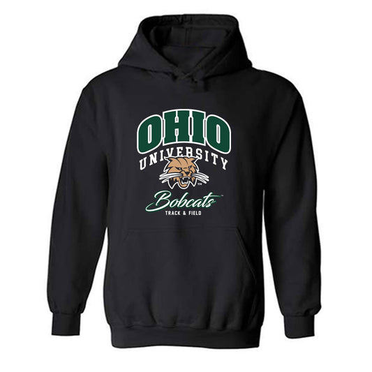 Ohio - NCAA Women's Track & Field : Jada Irwin - Generic Shersey Hooded Sweatshirt-0
