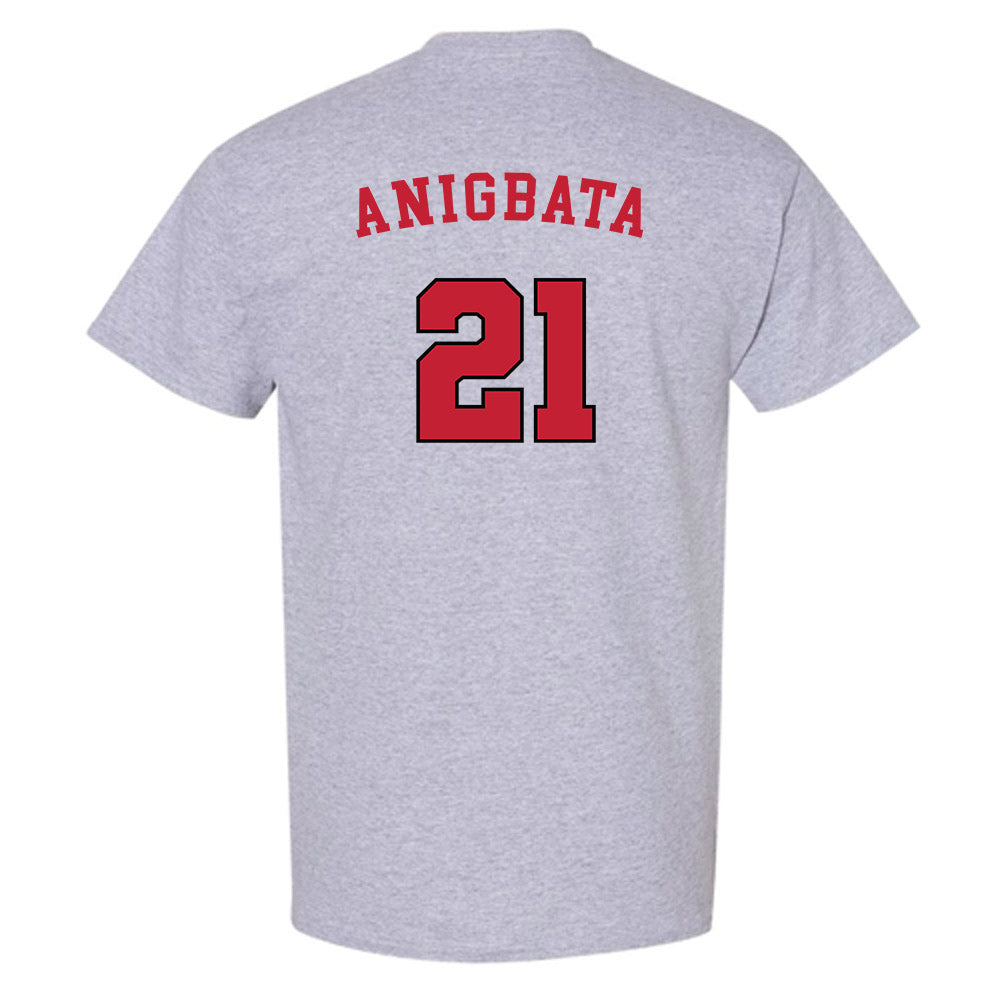 Utah - NCAA Men's Basketball : Alec Anigbata - Generic Sports T-Shirt-1