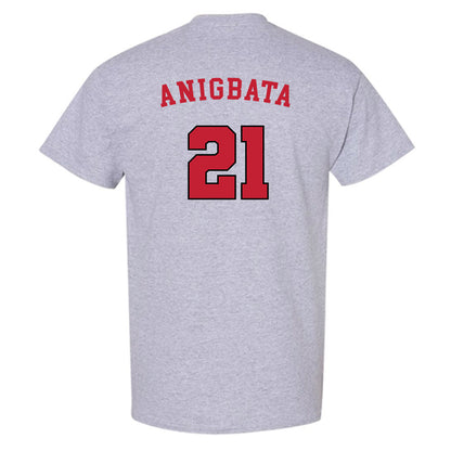 Utah - NCAA Men's Basketball : Alec Anigbata - Generic Sports T-Shirt-1