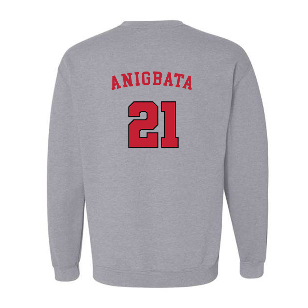 Utah - NCAA Men's Basketball : Alec Anigbata - Generic Sports Crewneck Sweatshirt-1