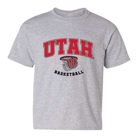 Utah - NCAA Men's Basketball : Lukas McCanna - Generic Sports Youth T-Shirt-0