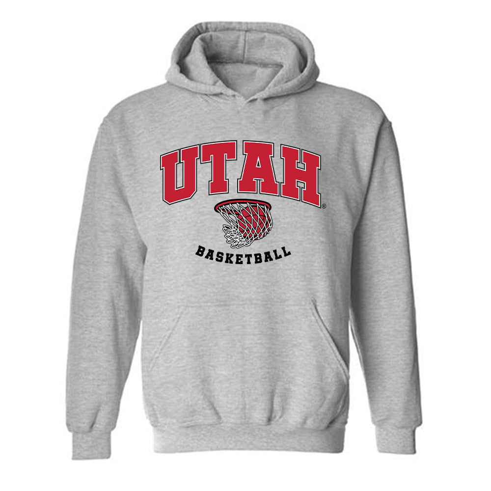 Utah - NCAA Men's Basketball : Malek Gomma - Generic Sports Hooded Sweatshirt-0