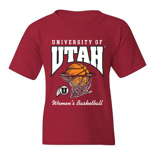 Utah - NCAA Women's Basketball : Lena Girardi - Generic Sports Youth T-Shirt-0