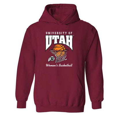 Utah - NCAA Women's Basketball : Kamryn Mafua - Generic Sports Hooded Sweatshirt-0