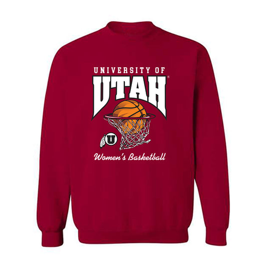 Utah - NCAA Women's Basketball : Lena Girardi - Generic Sports Crewneck Sweatshirt-0