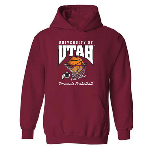 Utah - NCAA Women's Basketball : Lena Girardi - Generic Sports Hooded Sweatshirt-0