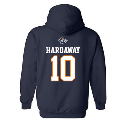 UTEP - Men's Basketball Legends : Tim Hardaway - Sports Shersey Hooded Sweatshirt-1