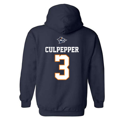 UTEP - Men's Basketball Legends : Randy Culpepper - Sports Shersey Hooded Sweatshirt-1