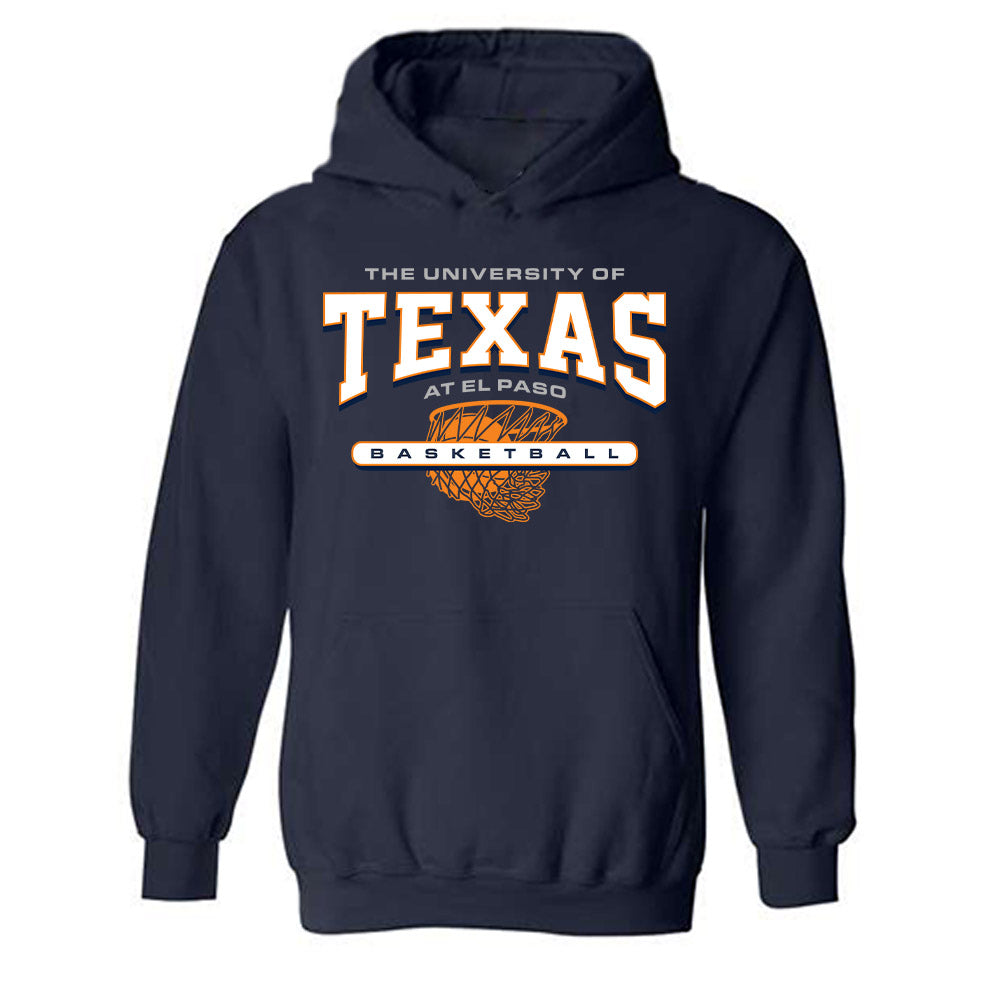 UTEP - NCAA Men's Basketball : Ahamad Bynum - Sports Shersey Hooded Sweatshirt-0