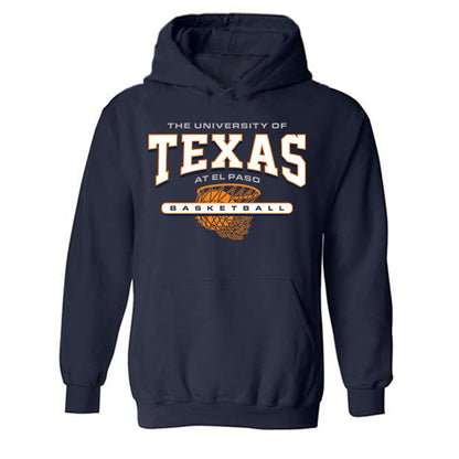 UTEP - Men's Basketball Legends : Randy Culpepper - Sports Shersey Hooded Sweatshirt-0