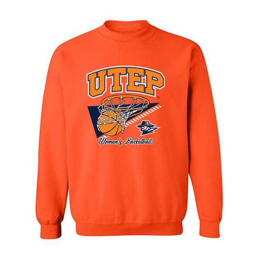 UTEP - NCAA Women's Basketball : Heaven Samayoa-Mathis - Sports Shersey Crewneck Sweatshirt-0