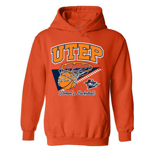 UTEP - NCAA Women's Basketball : Heaven Samayoa-Mathis - Sports Shersey Hooded Sweatshirt-0