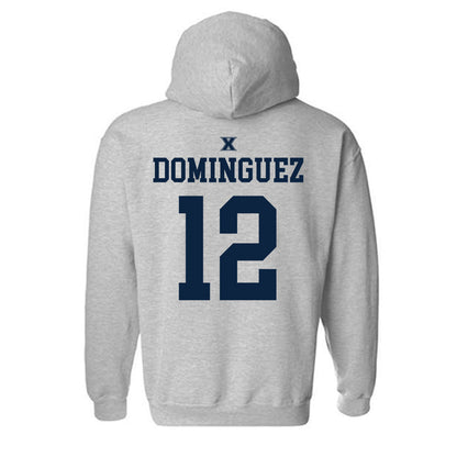 Xavier - NCAA Men's Basketball : Ruben Dominguez - Sports Shersey Hooded Sweatshirt-1