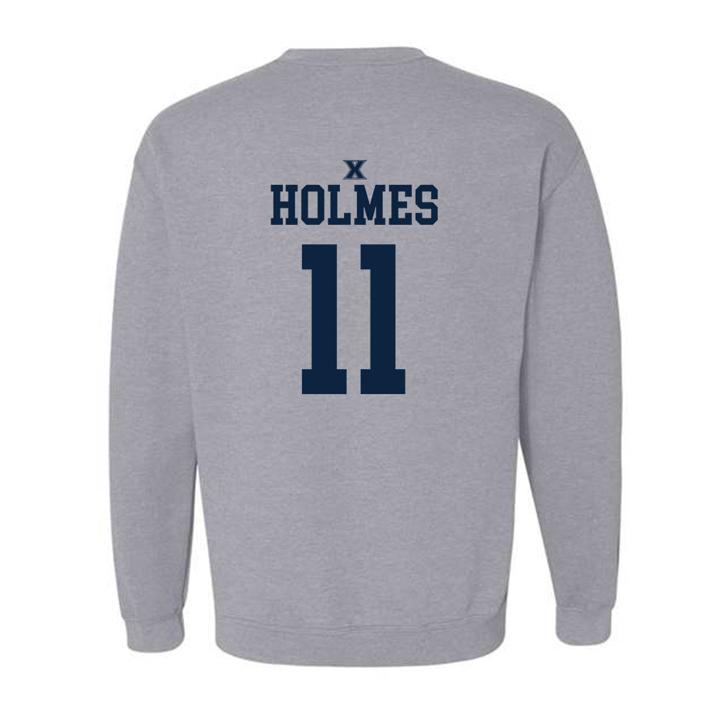 Xavier - NCAA Women's Basketball : Phoebe Holmes - Sports Shersey Crewneck Sweatshirt-1