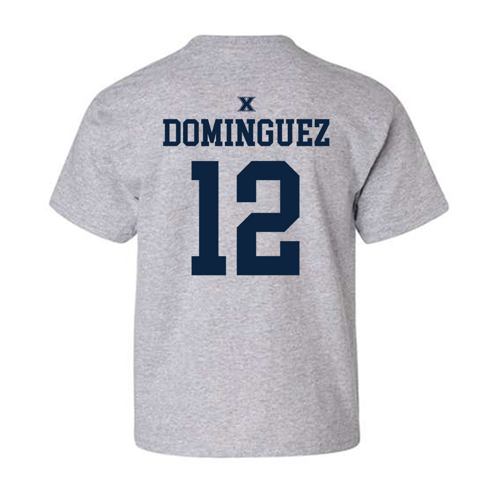 Xavier - NCAA Men's Basketball : Ruben Dominguez - Sports Shersey Youth T-Shirt-1