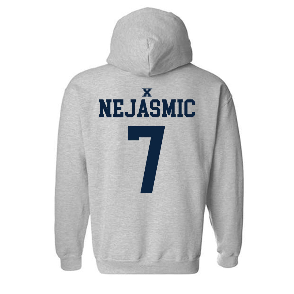 Xavier - NCAA Women's Basketball : Vivien Nejasmic - Sports Shersey Hooded Sweatshirt-1