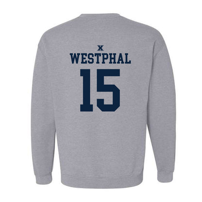 Xavier - NCAA Men's Basketball : Kason Westphal - Sports Shersey Crewneck Sweatshirt-1