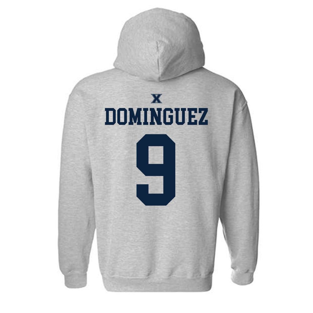 Xavier - NCAA Men's Basketball : Ruben Dominguez - Sports Shersey Hooded Sweatshirt-1