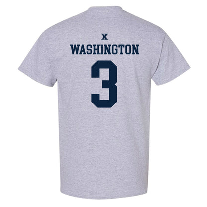 Xavier - NCAA Men's Basketball : Tru Washington - Sports Shersey T-Shirt-1
