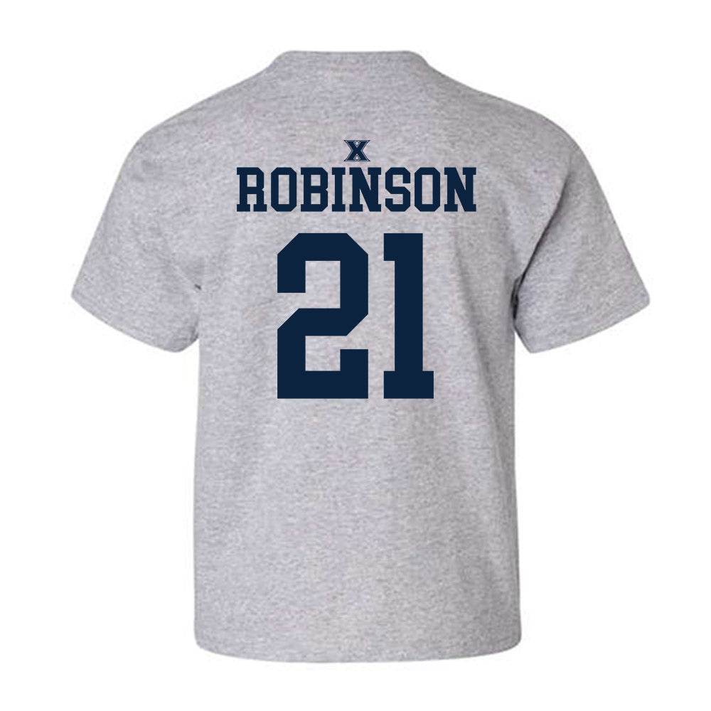 Xavier - NCAA Men's Basketball : Anthony Robinson - Sports Shersey Youth T-Shirt-1