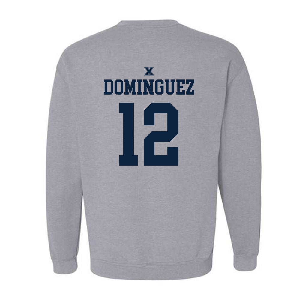 Xavier - NCAA Men's Basketball : Ruben Dominguez - Sports Shersey Crewneck Sweatshirt-1