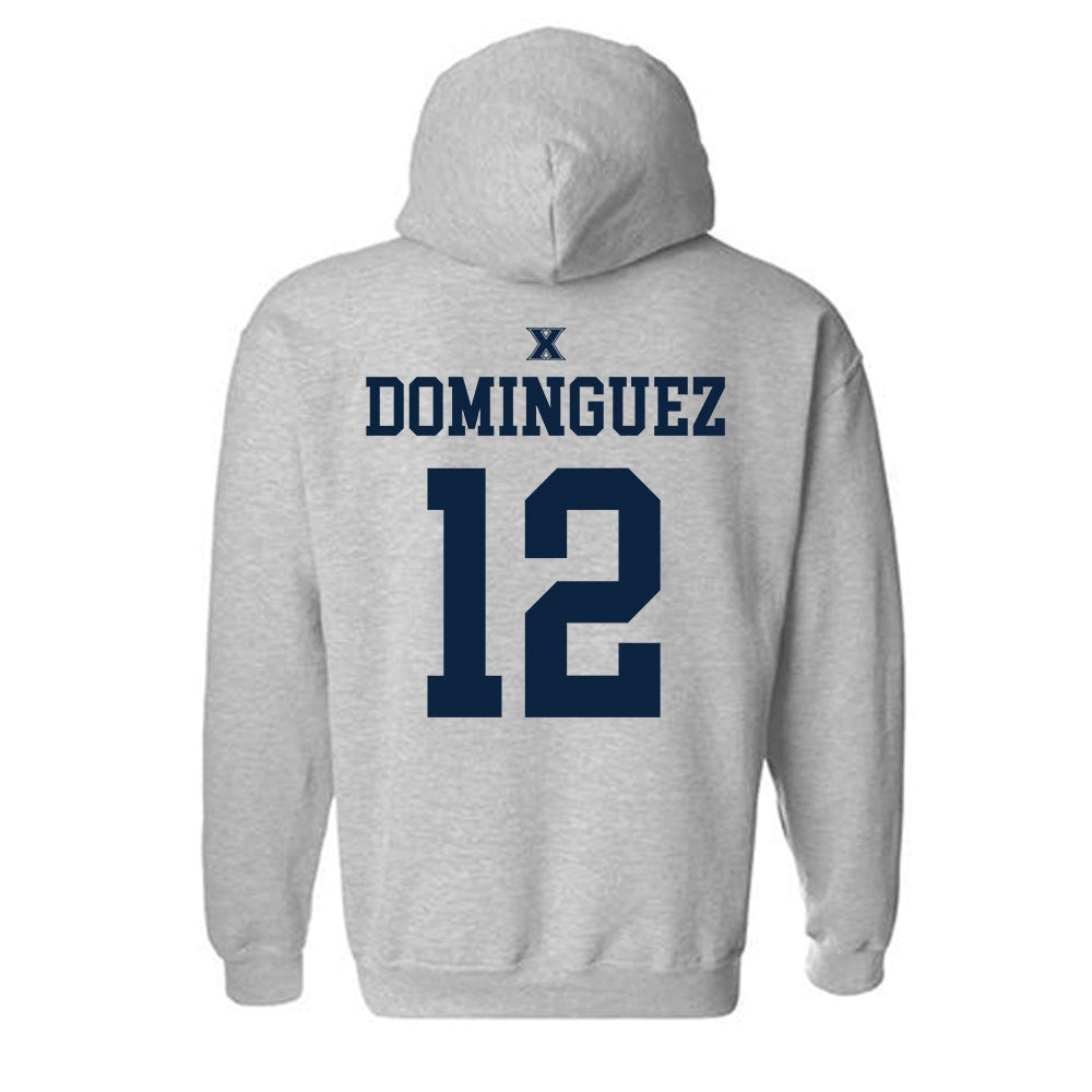 Xavier - NCAA Men's Basketball : Ruben Dominguez - Sports Shersey Hooded Sweatshirt-1