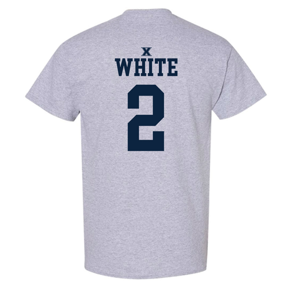 Xavier - NCAA Women's Basketball : Savannah White - Sports Shersey T-Shirt-1