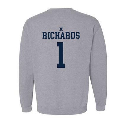 Xavier - NCAA Women's Basketball : Payton Richards - Sports Shersey Crewneck Sweatshirt-1