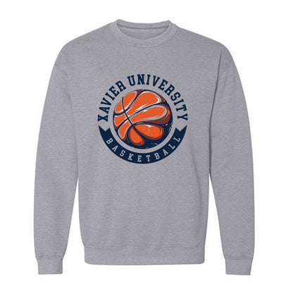 Xavier - NCAA Women's Basketball : Maria Rodriguez - Sports Shersey Crewneck Sweatshirt-0