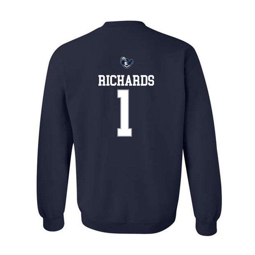 Xavier - NCAA Women's Basketball : Payton Richards - Sports Shersey Crewneck Sweatshirt-1