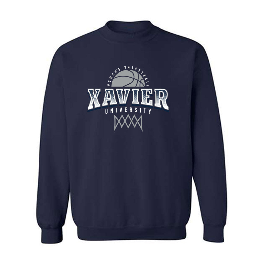 Xavier - NCAA Women's Basketball : Mariyah Noel - Sports Shersey Crewneck Sweatshirt-0