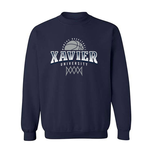 Xavier - NCAA Women's Basketball : Meri Kanerva - Sports Shersey Crewneck Sweatshirt-0