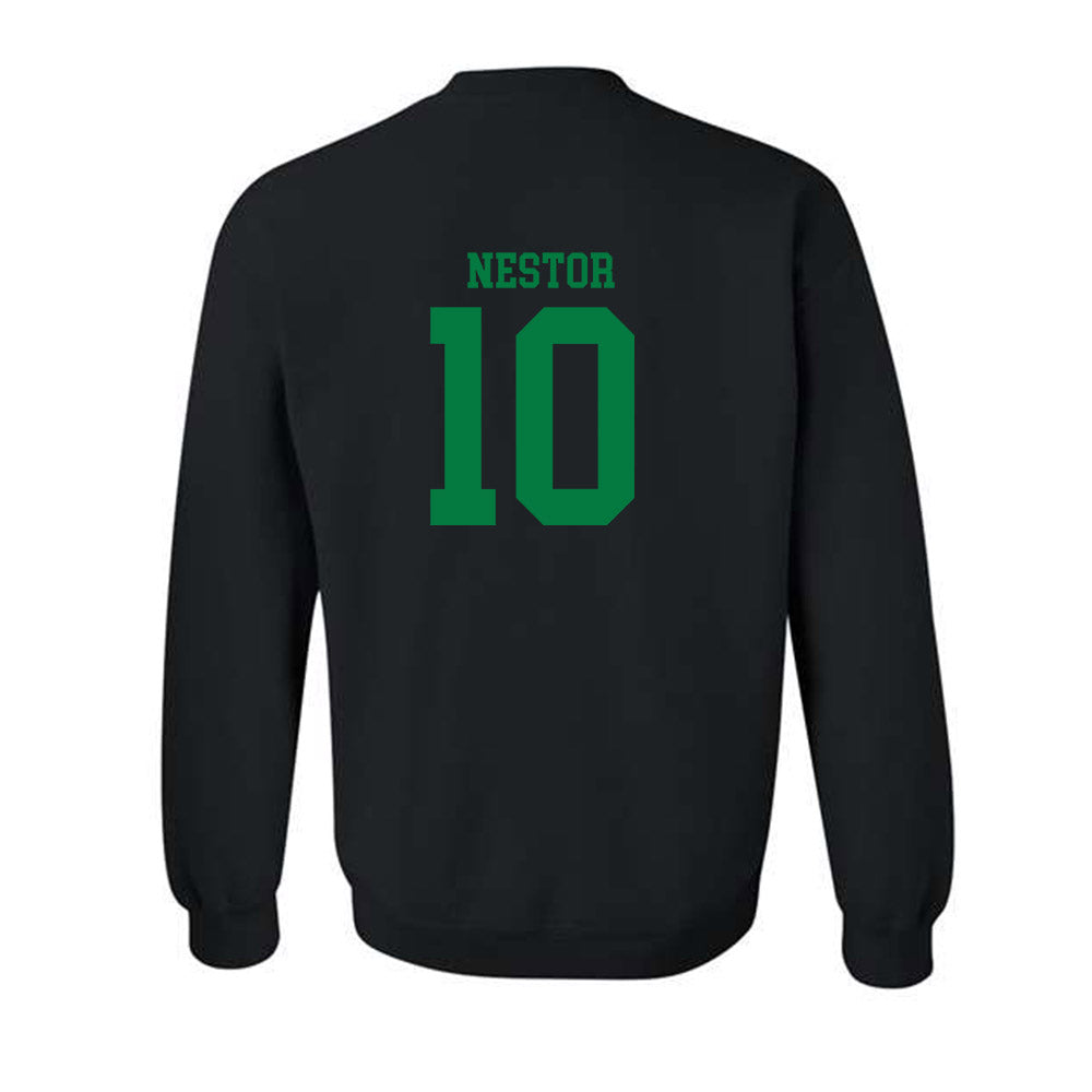 North Texas - NCAA Women's Basketball : Megan Nestor - Generic Shersey Crewneck Sweatshirt-1