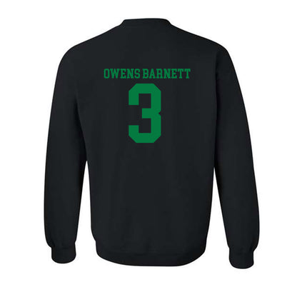 North Texas - NCAA Women's Basketball : Jazzy Owens Barnett - Generic Shersey Crewneck Sweatshirt-1