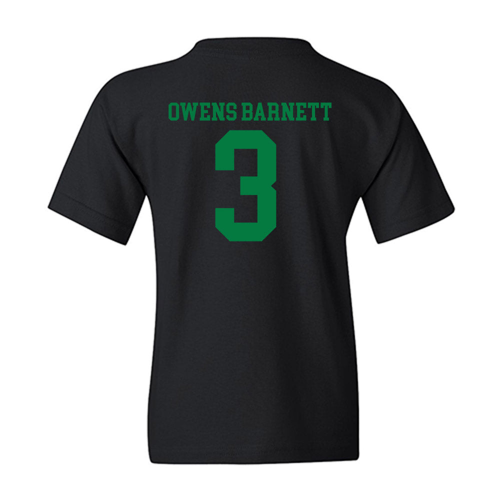 North Texas - NCAA Women's Basketball : Jazzy Owens Barnett - Generic Shersey Youth T-Shirt-1