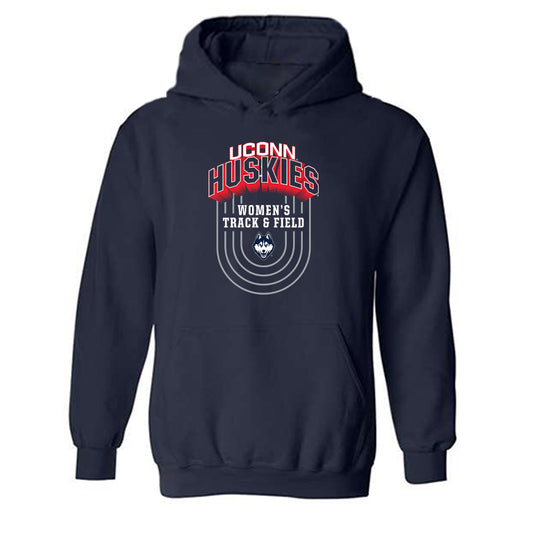 UConn - NCAA Women's Track & Field : Maegan Feeney - Sports Shersey Hooded Sweatshirt-0