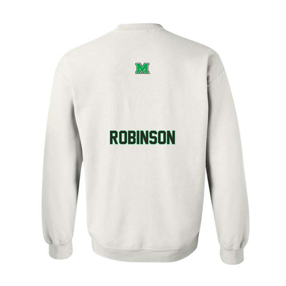 Marshall - NCAA Women's Swimming & Diving : Tatum Robinson - Generic Shersey Crewneck Sweatshirt
