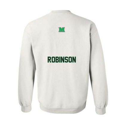 Marshall - NCAA Women's Swimming & Diving : Tatum Robinson - Generic Shersey Crewneck Sweatshirt