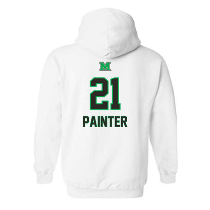 Marshall - NCAA Football : Keydel Painter - Generic Shersey Hooded Sweatshirt-1