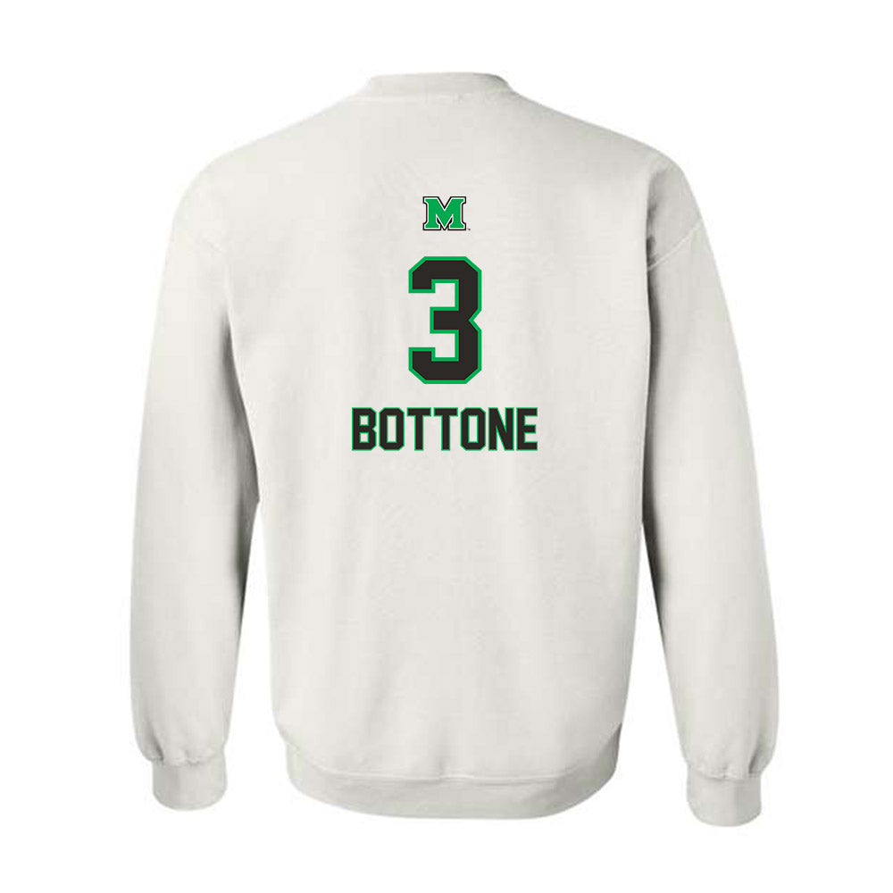 Marshall - NCAA Baseball : Evan Bottone - Generic Shersey Crewneck Sweatshirt-1