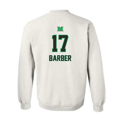 Marshall - NCAA Football : Dylan Barber - Generic Shersey Crewneck Sweatshirt-1