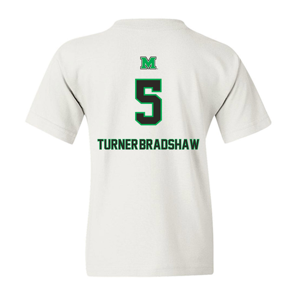 Marshall - NCAA Football : Xayvion Turner-Bradshaw - Generic Shersey Youth T-Shirt-1