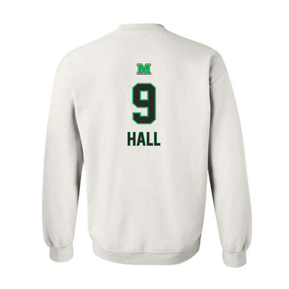 Marshall - NCAA Football : Brayden Hall - Generic Shersey Crewneck Sweatshirt-1