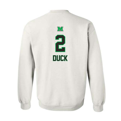 Marshall - NCAA Softball : Bekah Duck - Generic Shersey Crewneck Sweatshirt-1