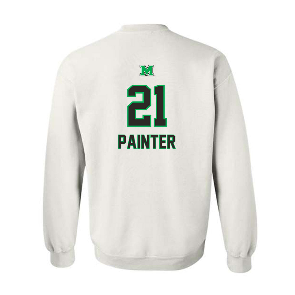Marshall - NCAA Football : Keydel Painter - Generic Shersey Crewneck Sweatshirt-1