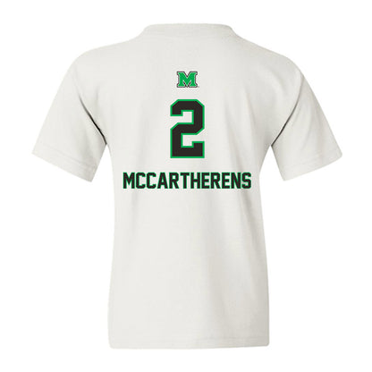 Marshall - NCAA Football : Charles McCartherens - Generic Shersey Youth T-Shirt-1