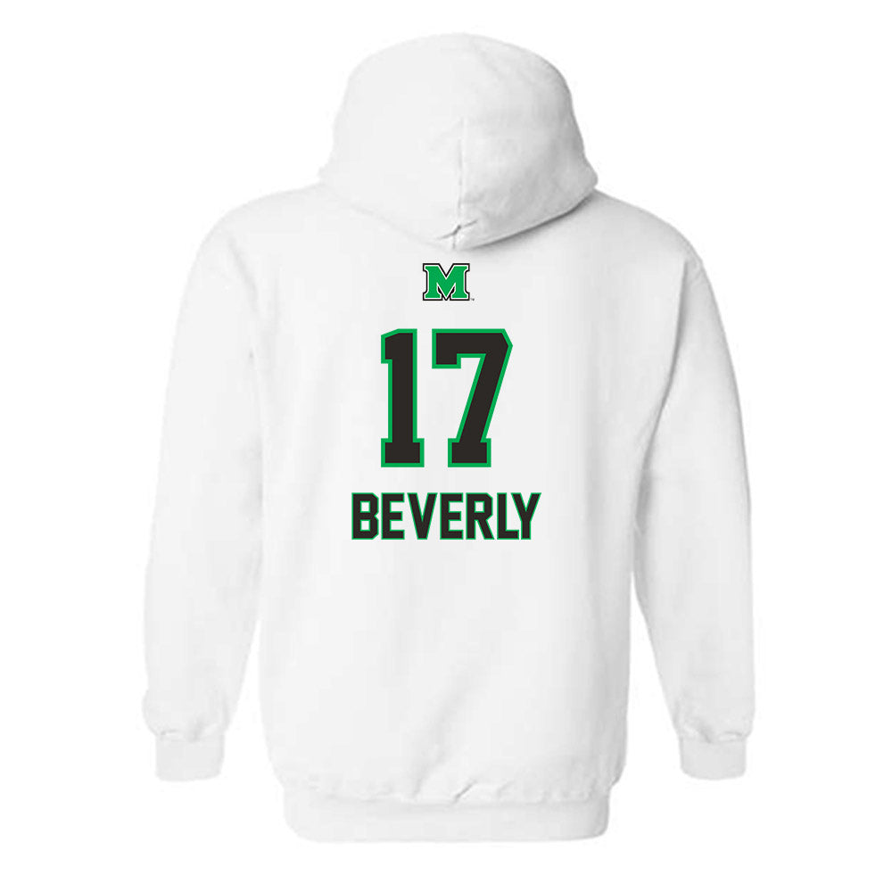Marshall - NCAA Women's Volleyball : Lia Beverly - Generic Shersey Hooded Sweatshirt-1