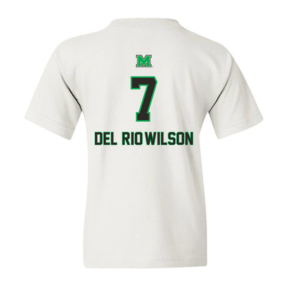 Marshall - NCAA Football : Carlos Del Rio-Wilson - Generic Shersey Youth T-Shirt-1