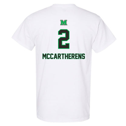 Marshall - NCAA Football : Charles McCartherens - Generic Shersey T-Shirt-1