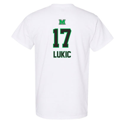 Marshall - NCAA Men's Soccer : Luka Lukic - Generic Shersey T-Shirt-1
